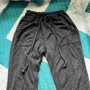 Black Abercrombie joggers